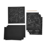 Scratch & Scribble Art Kit Princess Garden