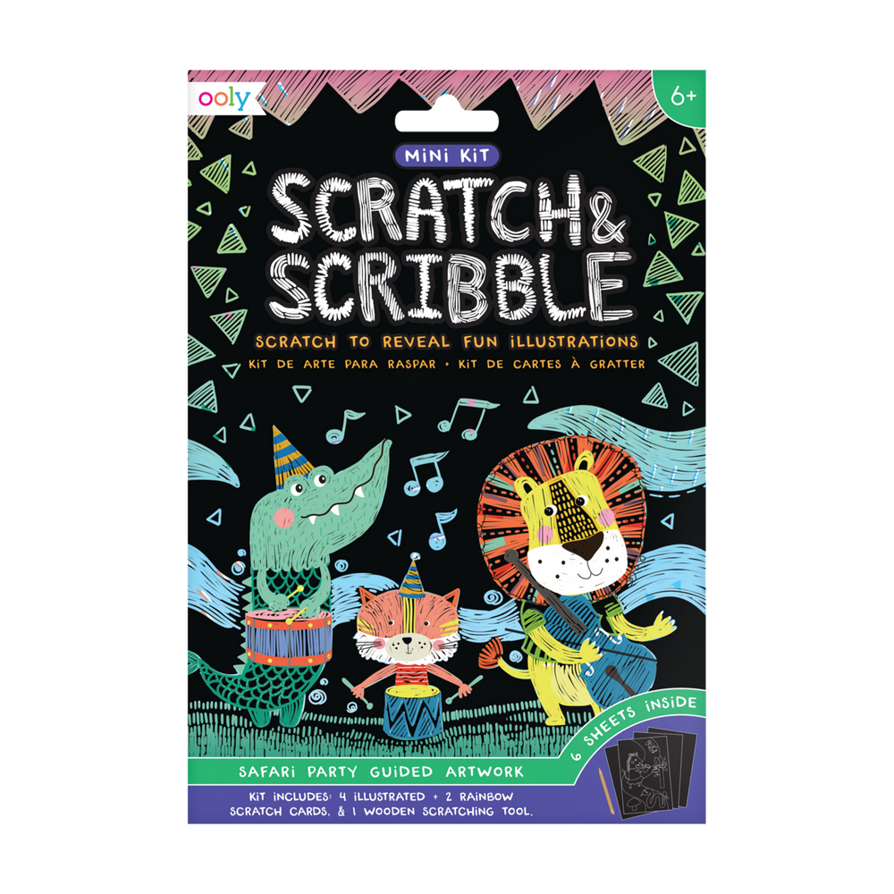 Scratch & Scribble Safari Party