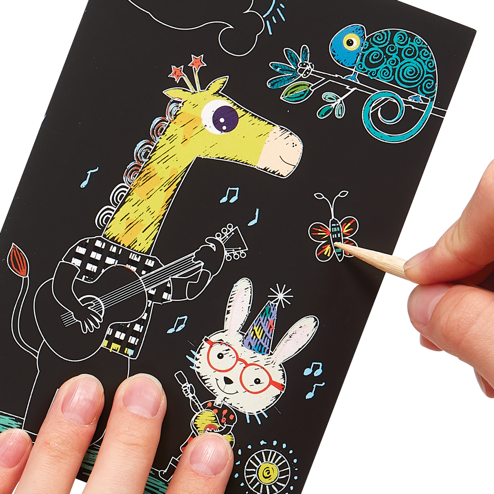 Scratch & Scribble Safari Party