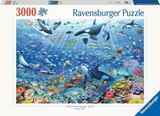 Colorful Underwater World 3000 Piece Jigsaw Puzzle