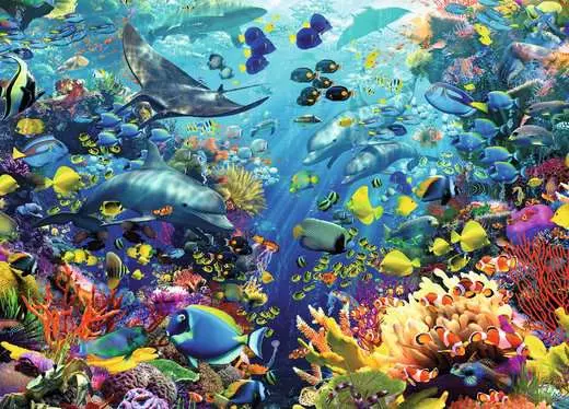 Underwater Paradise 9000 Piece Jigsaw Puzzle