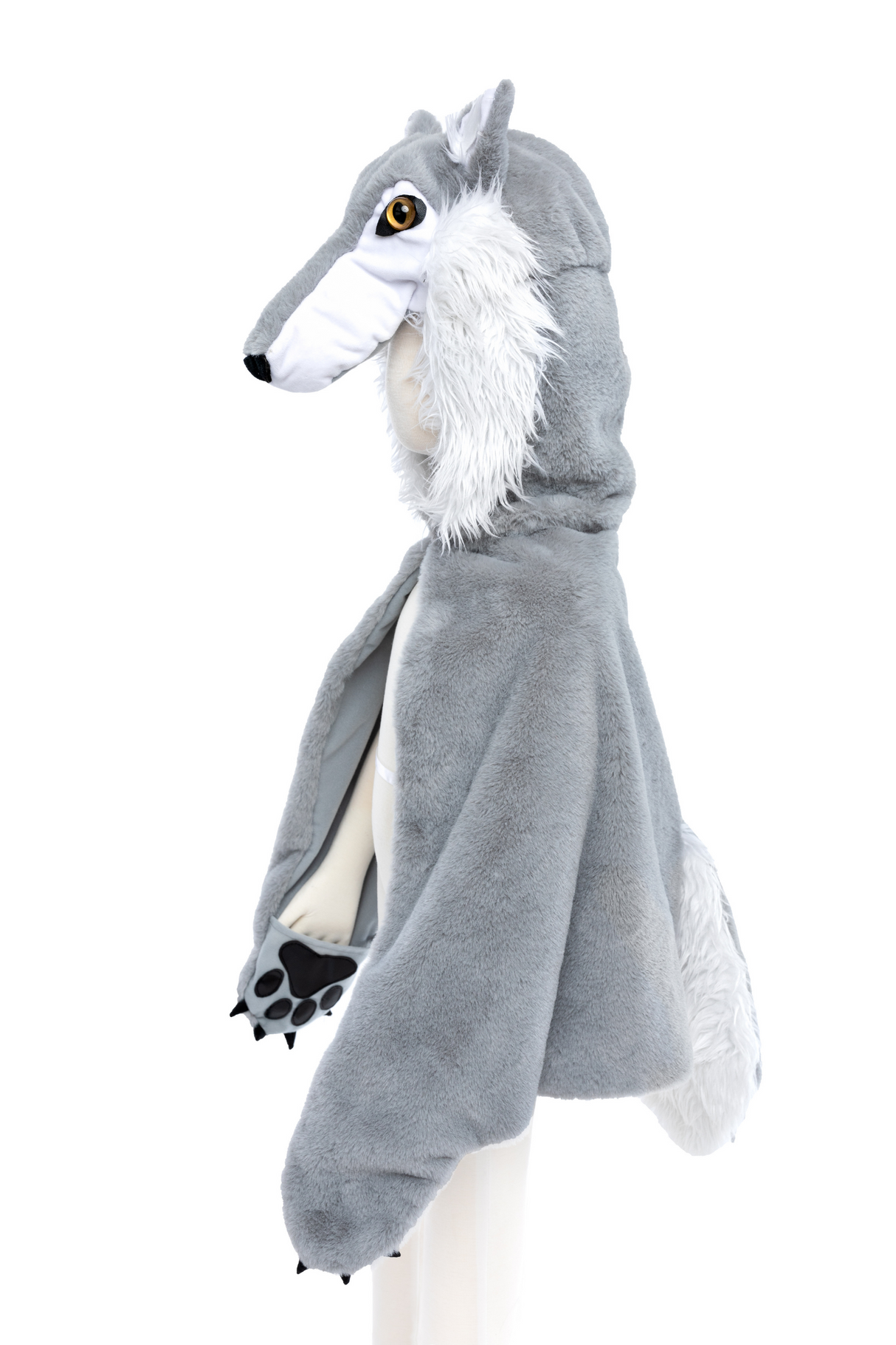 Woodland Storybook Wolf Cape, Size 4-6
