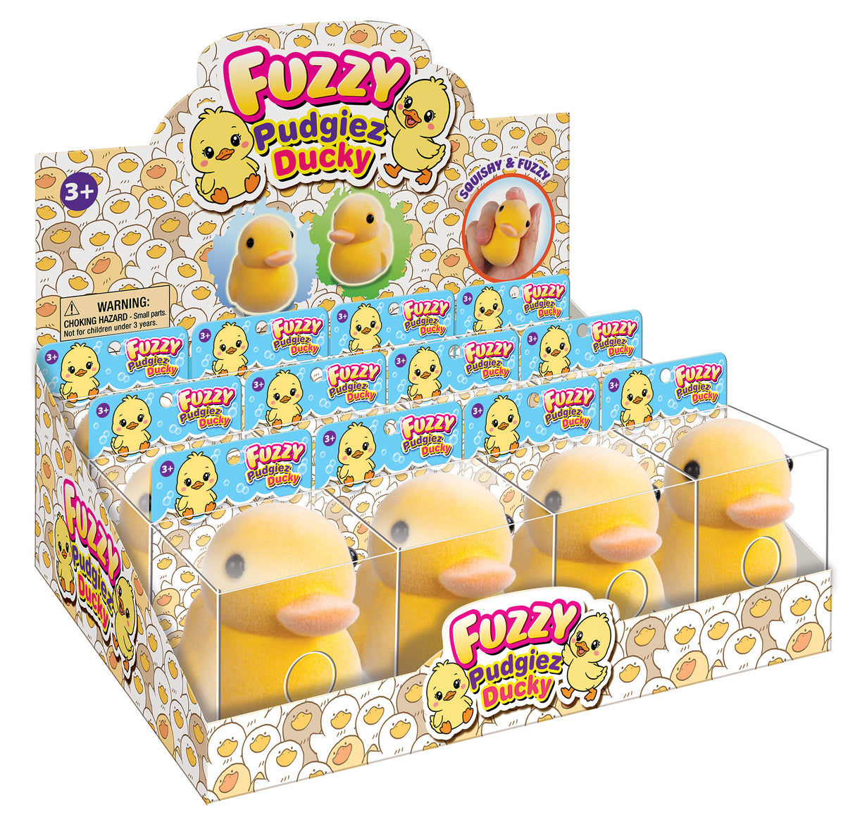 Fuzzy Pudgiez Ducky