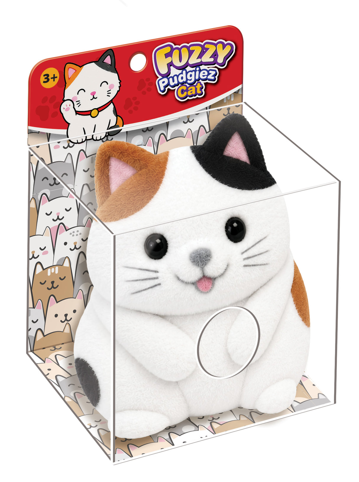 Fuzzy Pudgiez Cat