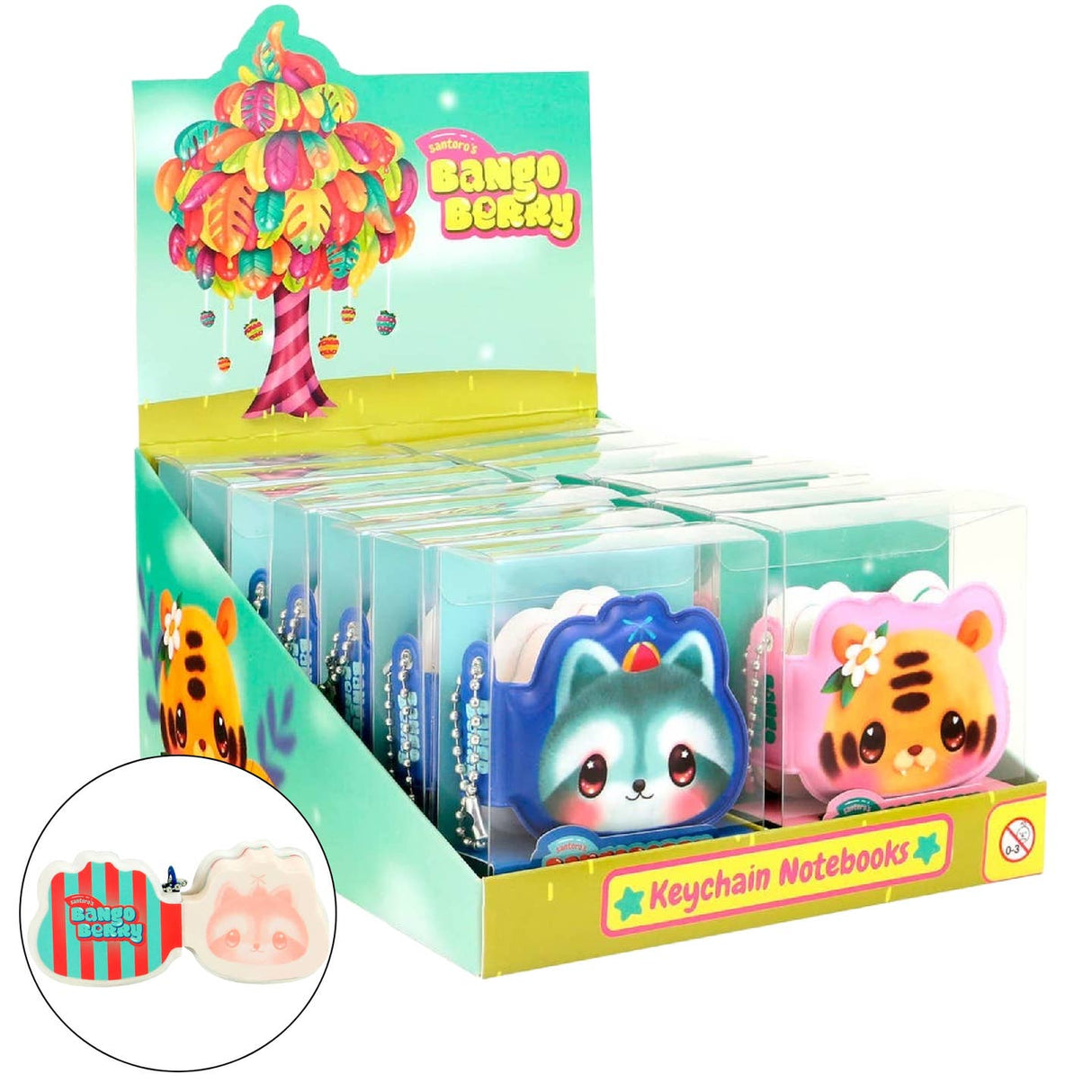 Puffy Keychain Notebooks