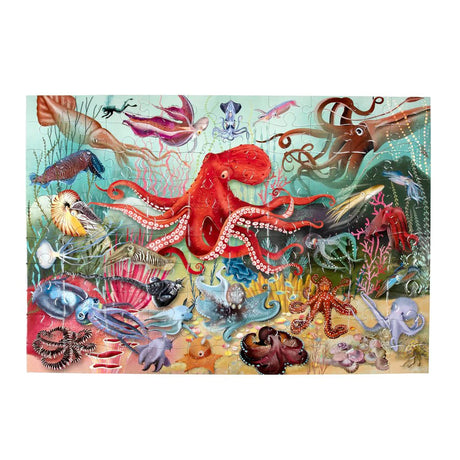 Love of Octopuses & Friends 100 Piece Puzzle
