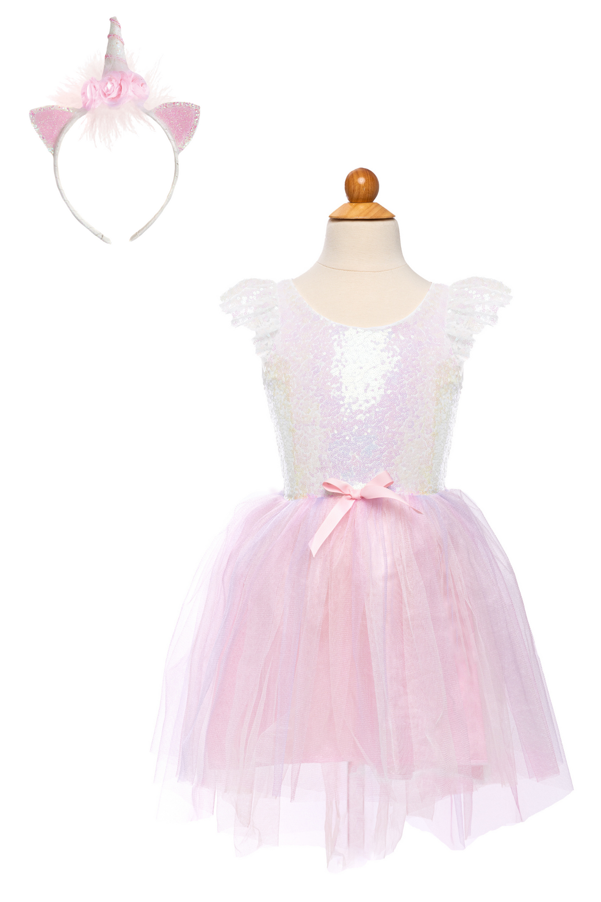 Dreamy Unicorn Dress and Headband 5/6