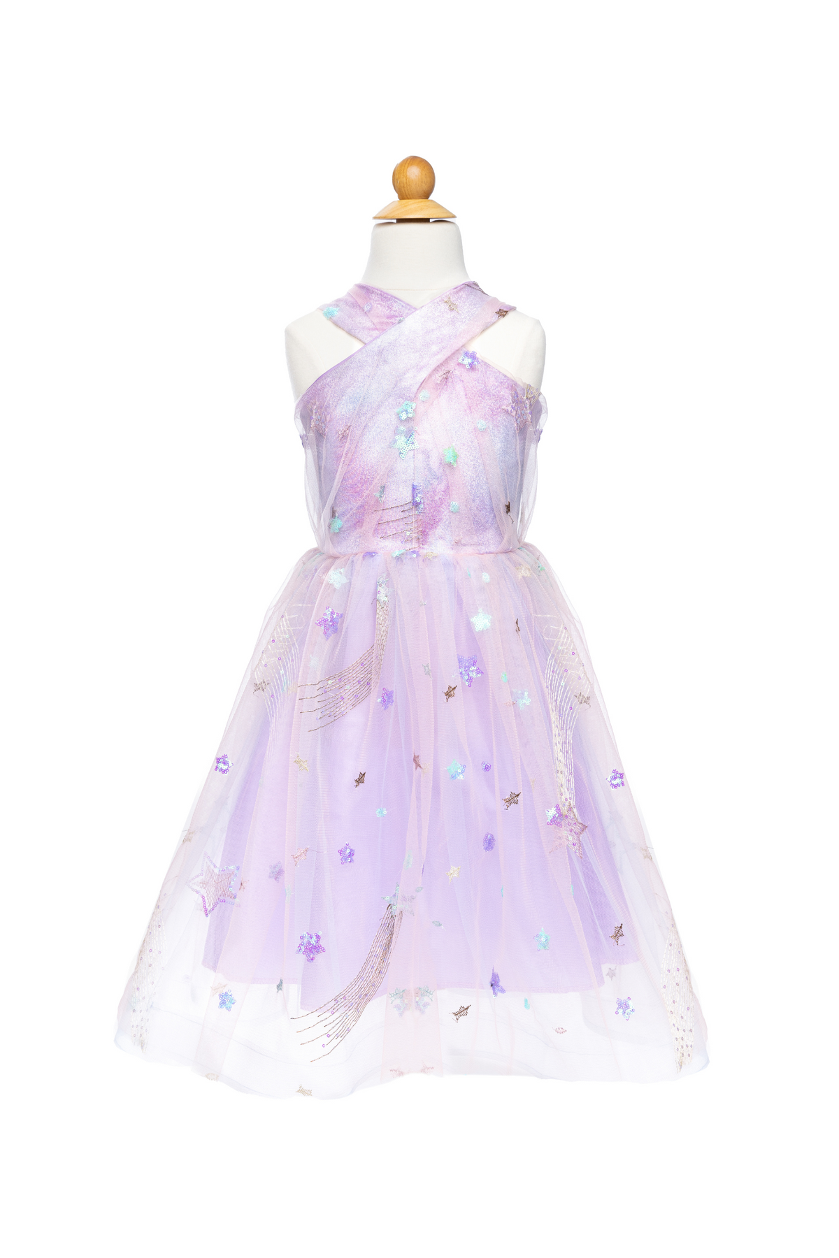 Ombre Eras Dress Lilac/Blue - Size 7/8