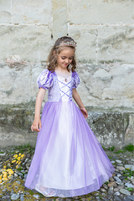 Velvety Soft Once Upon a Tower Princess, Size 5-6