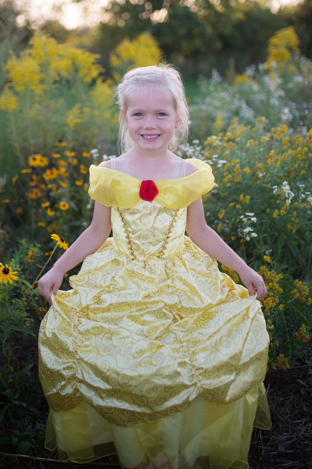 Deluxe Belle Gown Size 5/6