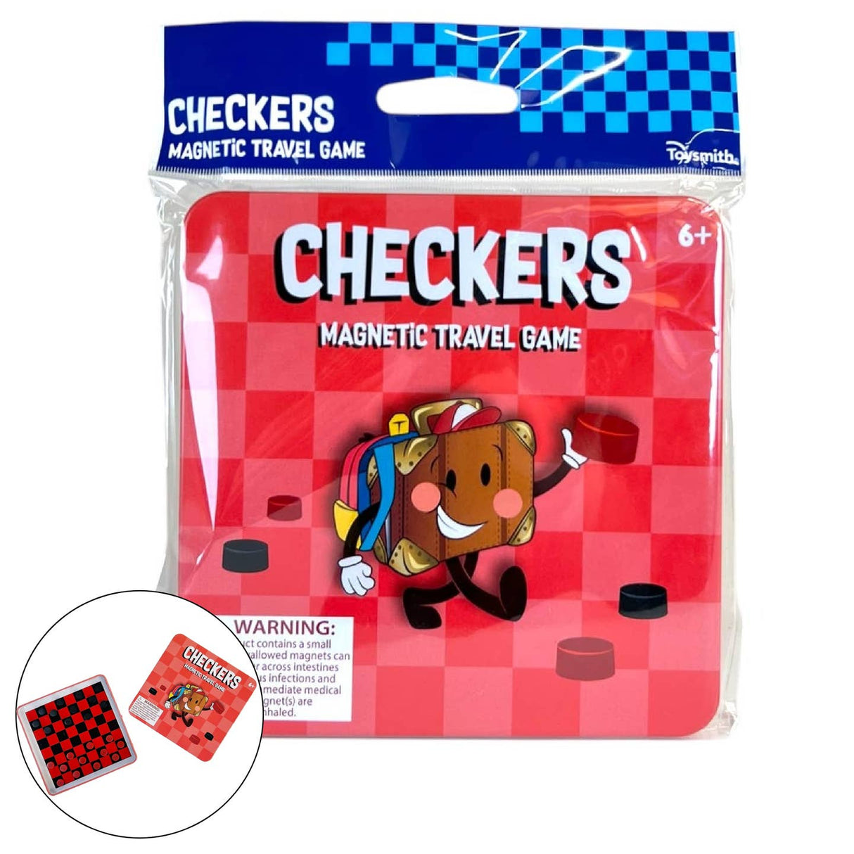 On the Way Games Magnetic Checkers
