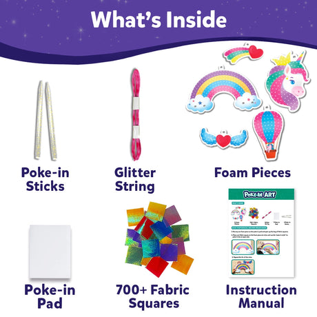 Poke In Art Unicorn Dream Decor