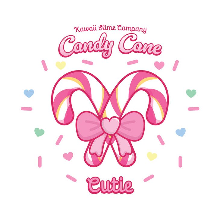 Candy Cane Cutie Butter Kawaii Slime