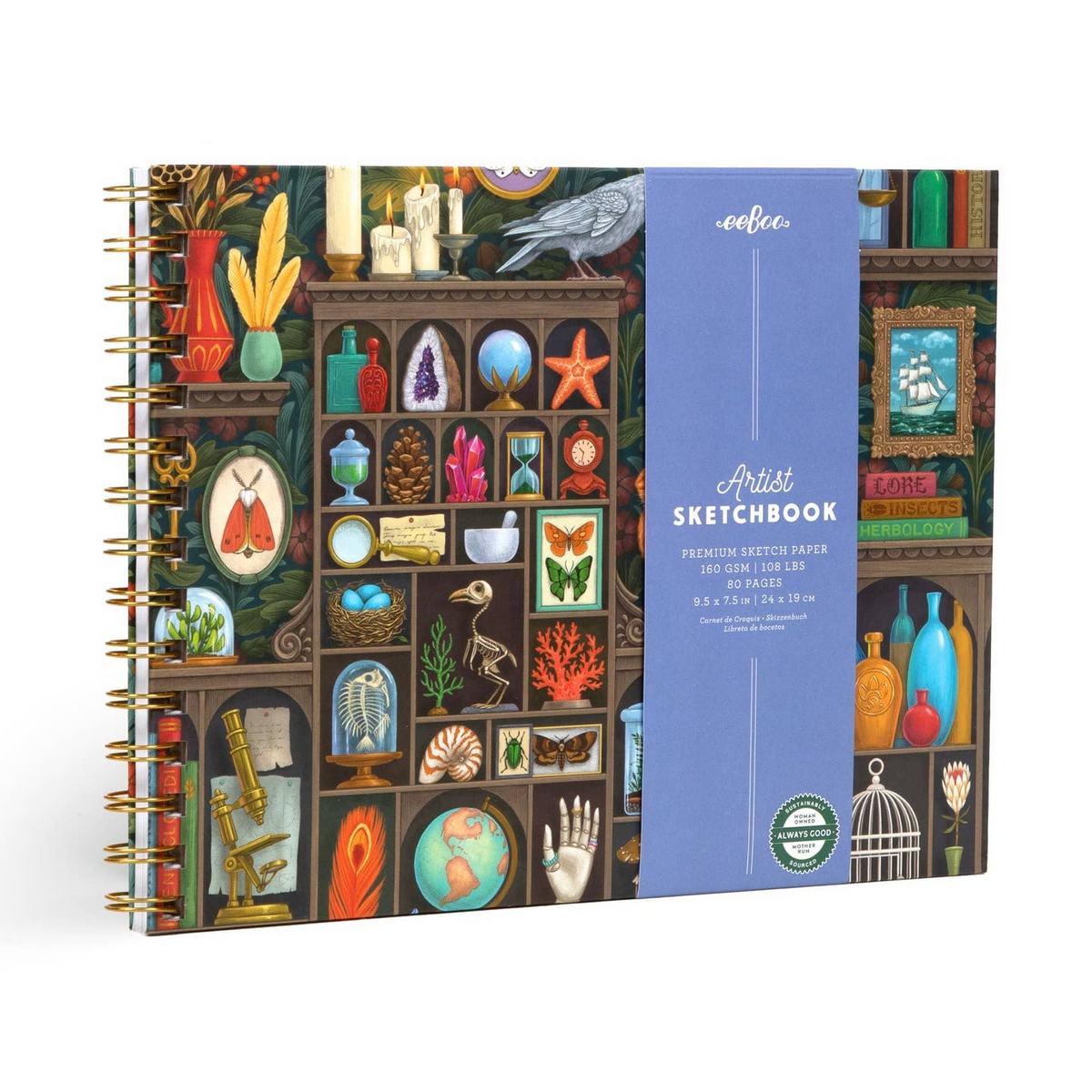 Alchemist's Cabinet Hardcover Artist Sketchbook