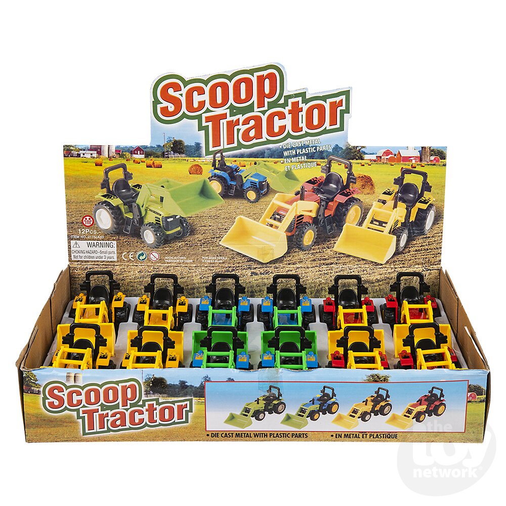 Scoop Tractor Die Cast