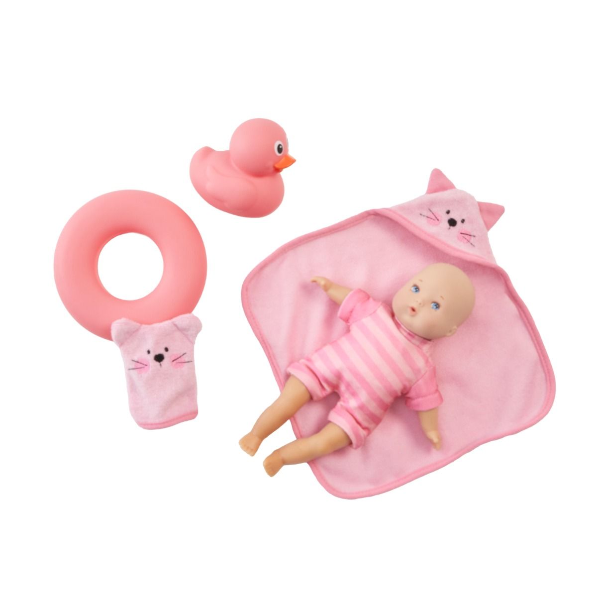 Splash and Play Cuties Doll 8" Pink