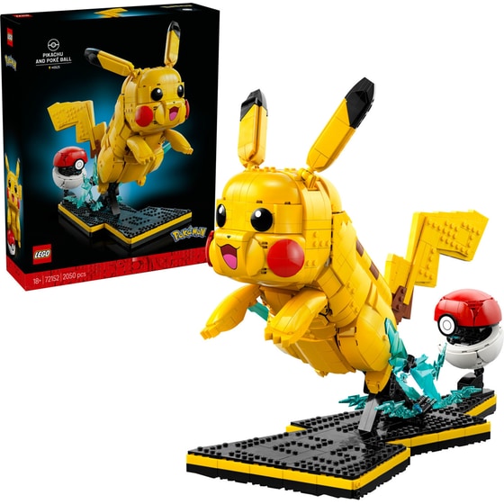 LEGO Pokemon 72152 Pikachu & Poke Ball