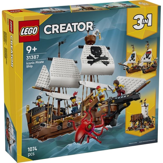 LEGO Creator 31387 Iconic Pirate Ship