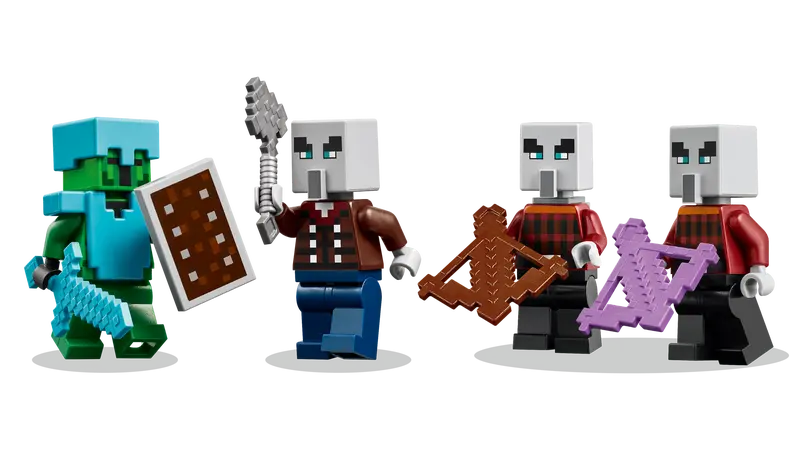 LEGO Minecraft 21267 The Illager Desert Patrol