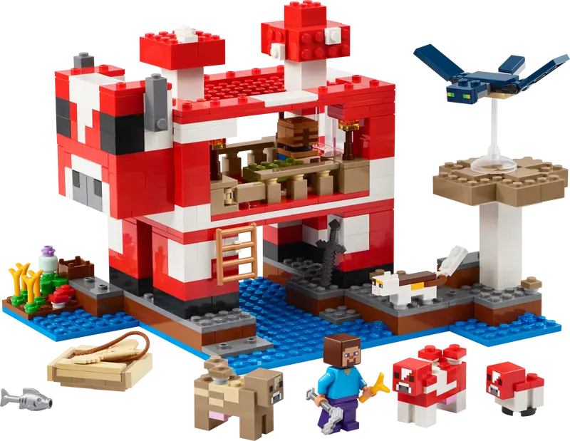 LEGO Minecraft 21270 The Mooshroom House