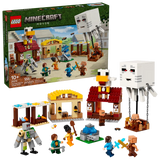 LEGO Minecraft 21273 The Ghast Balloon Village Attack
