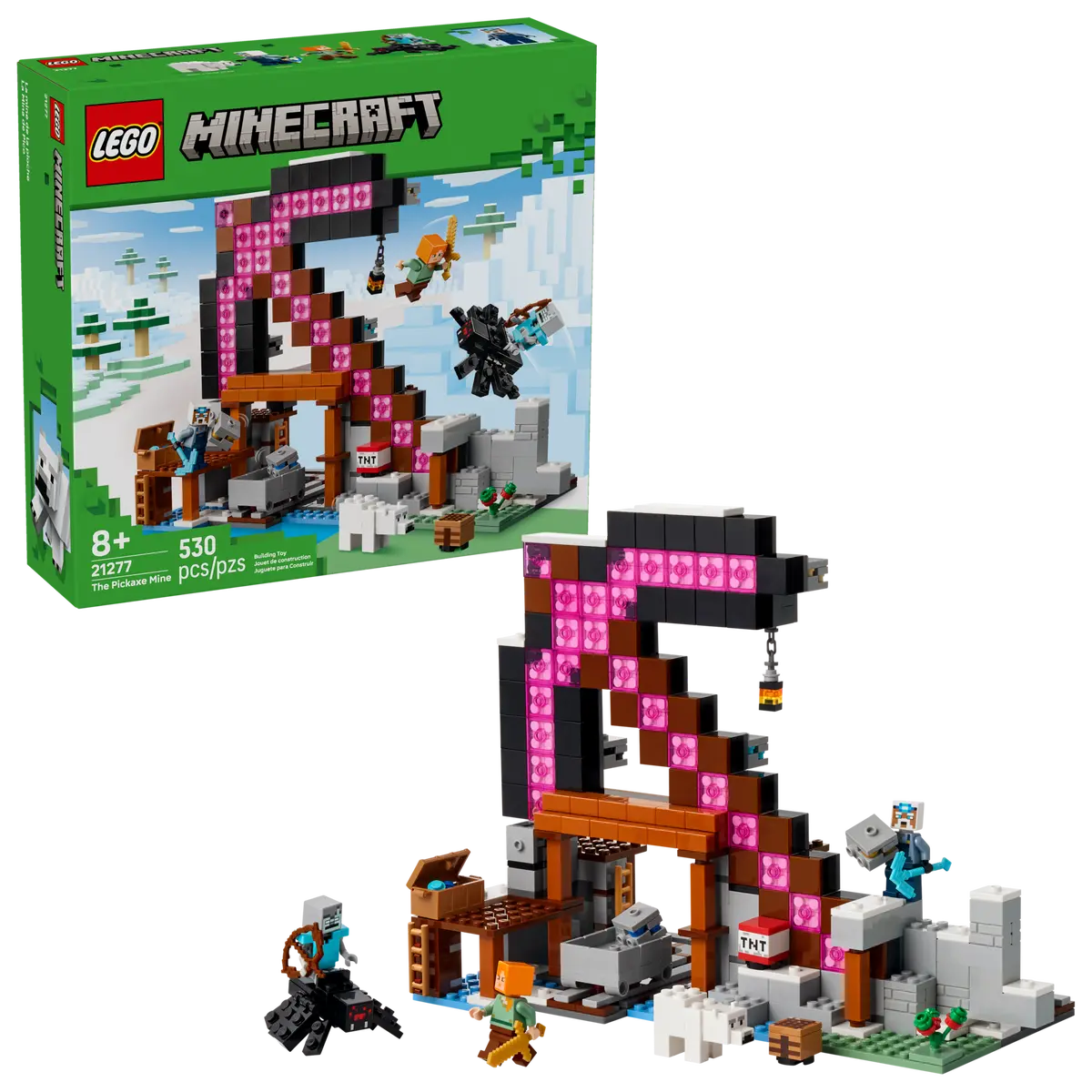 LEGO Minecraft 21277 The Pickaxe Mine