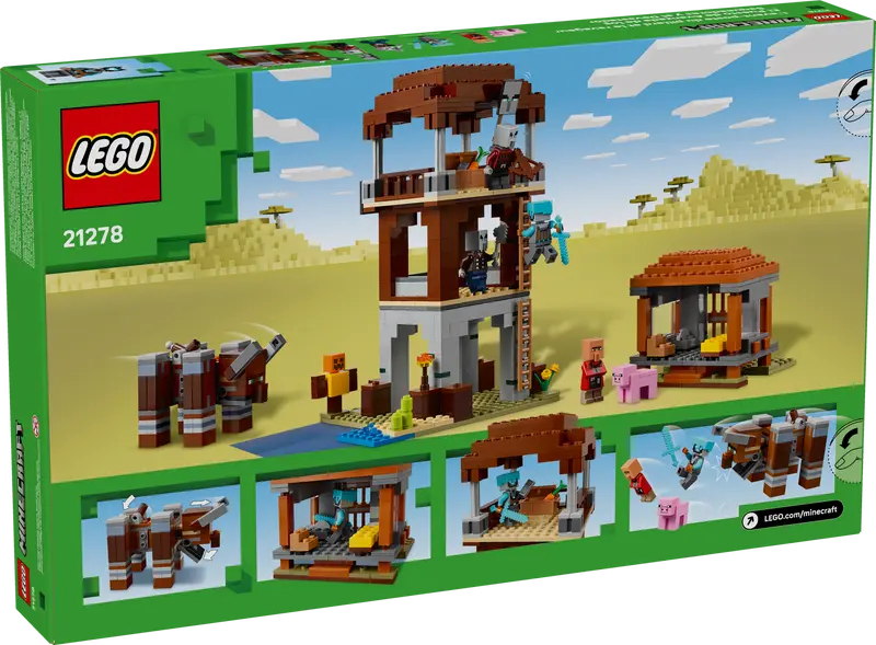 LEGO Minecraft 21278 The Pillager Outpost and Ravager