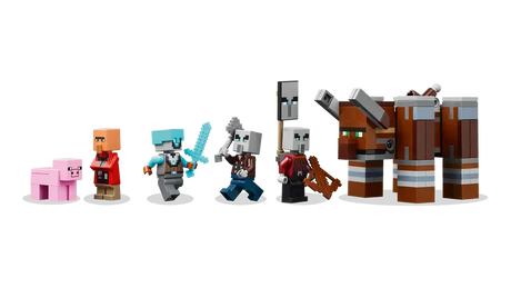 LEGO Minecraft 21278 The Pillager Outpost and Ravager