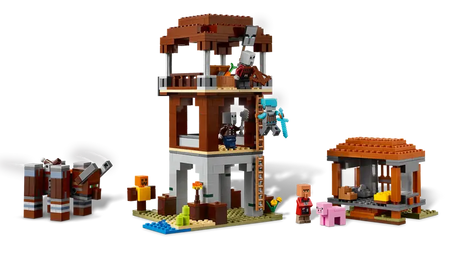 LEGO Minecraft 21278 The Pillager Outpost and Ravager