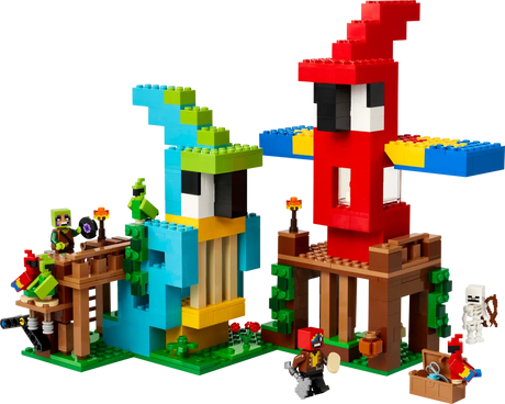 LEGO Minecraft 21282 The Parrot Houses