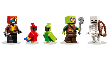 LEGO Minecraft 21282 The Parrot Houses