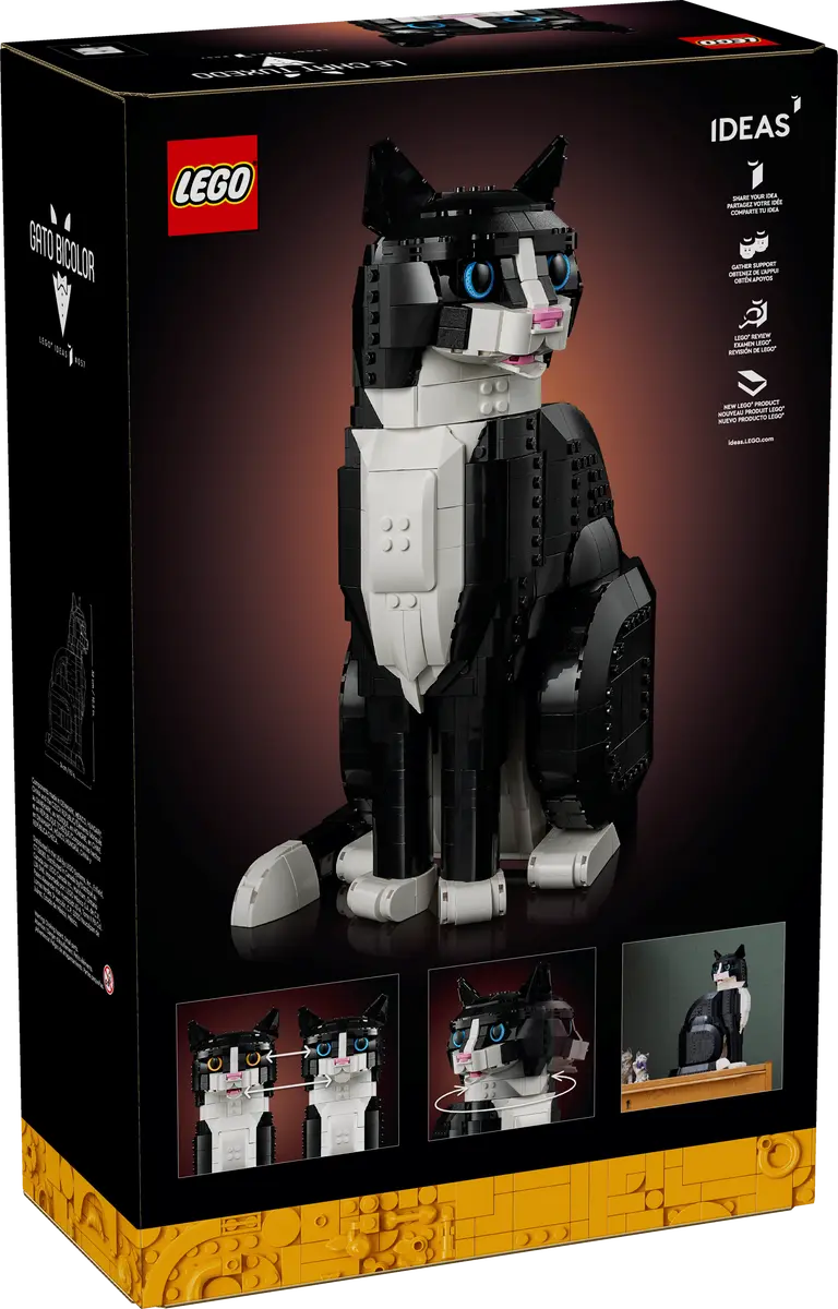 LEGO Icons 21349 Tuxedo Cat