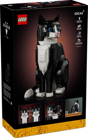 LEGO Icons 21349 Tuxedo Cat – Turner Toys