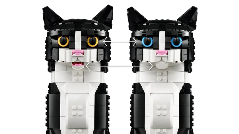 LEGO Icons 21349 Tuxedo Cat