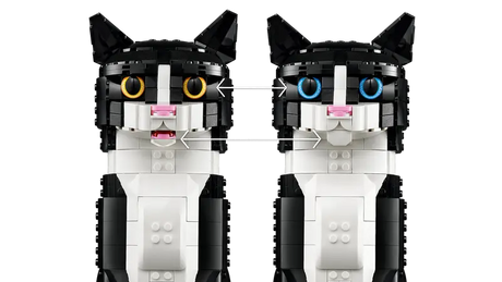 LEGO Icons 21349 Tuxedo Cat