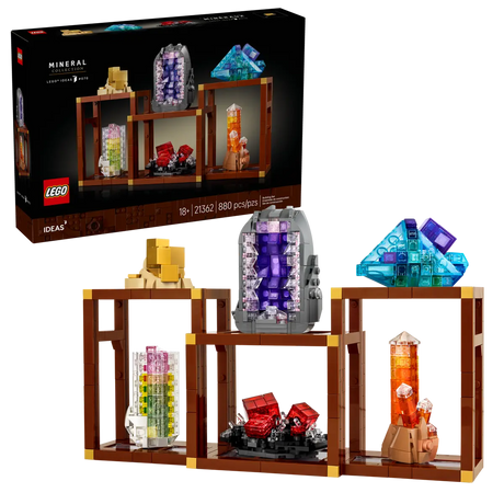 LEGO Icons 21362 Mineral Collection