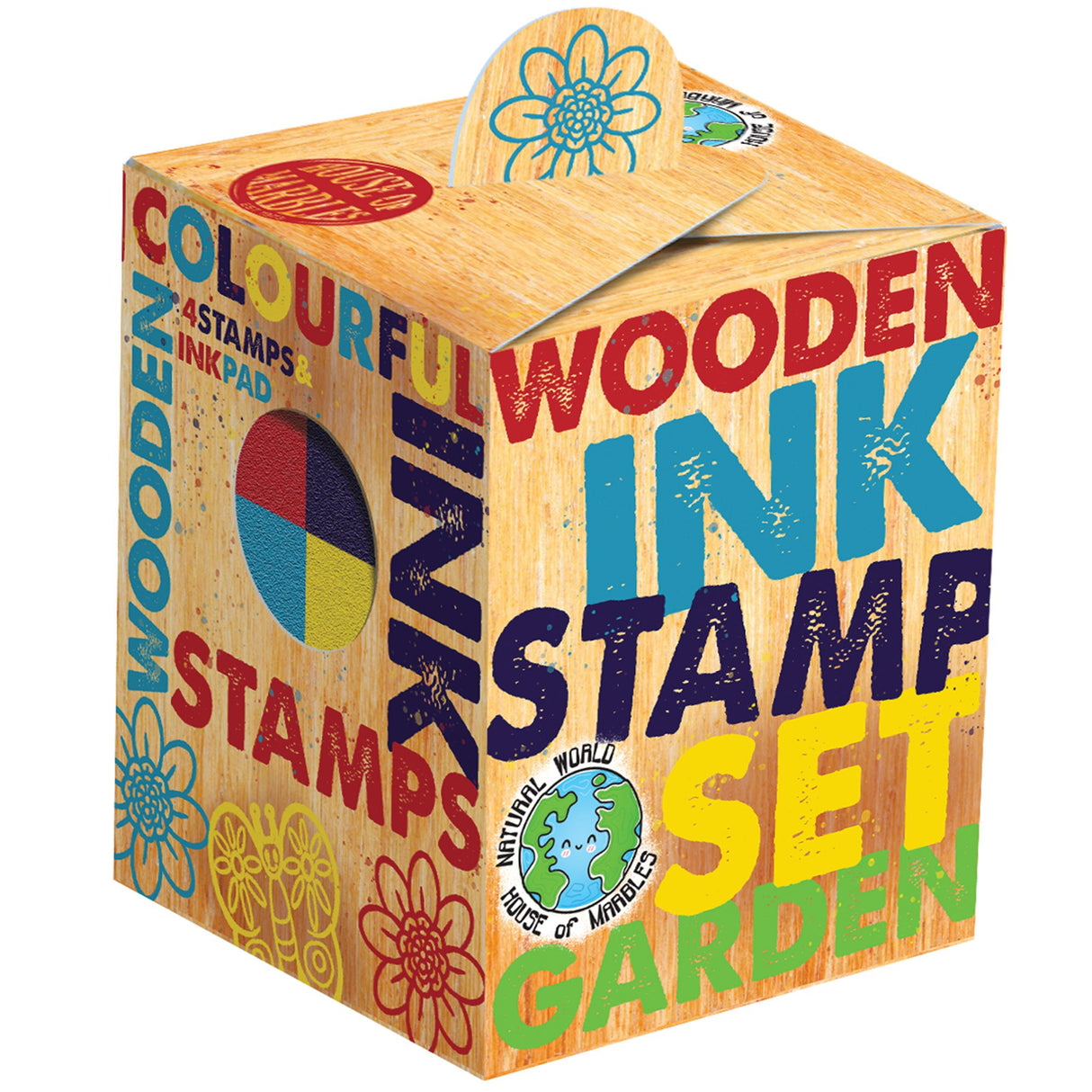 Garden Wooden Ink Stamps