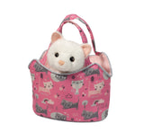 Purr-Fect Pals Sak W/White Cat