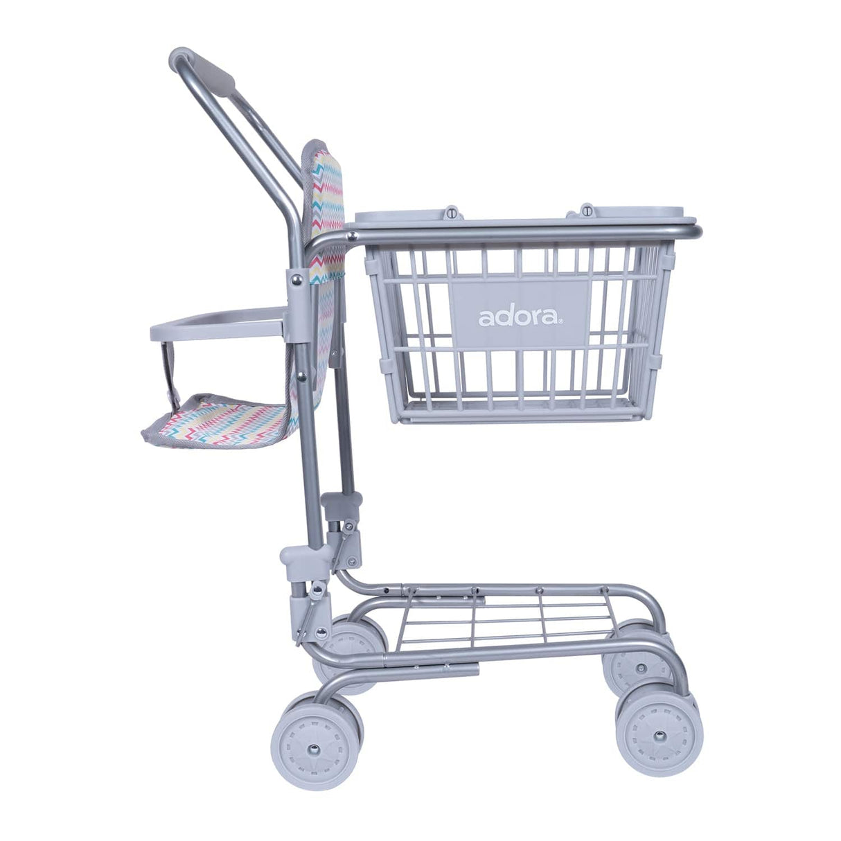 Adora Zig Zag Rainbow Shopping Cart