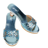 Slipper High-Heel Ice Queen (Blue) Size 10-11