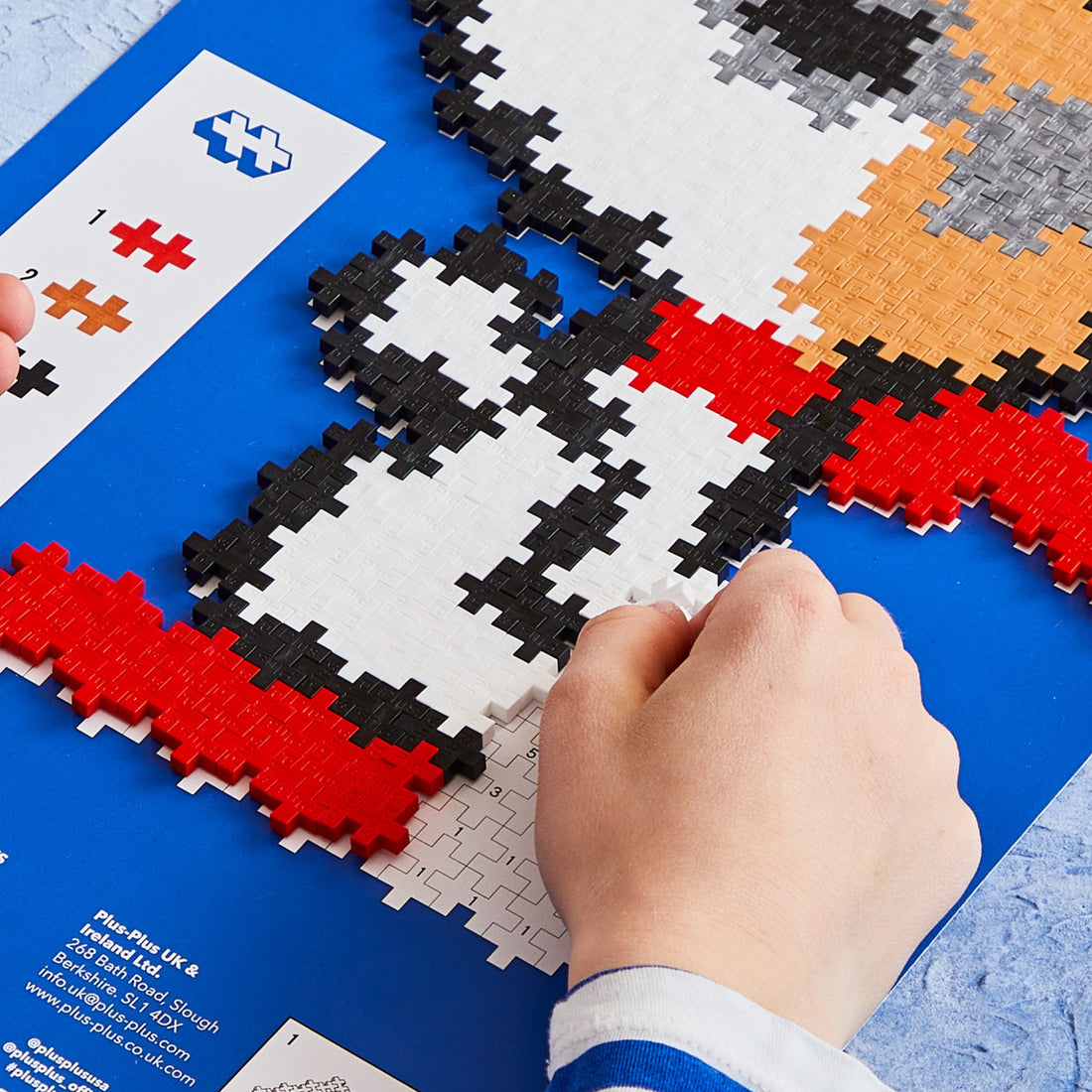 Plus-Plus Peanuts Puzzle By Number Tubes Flying Ace
