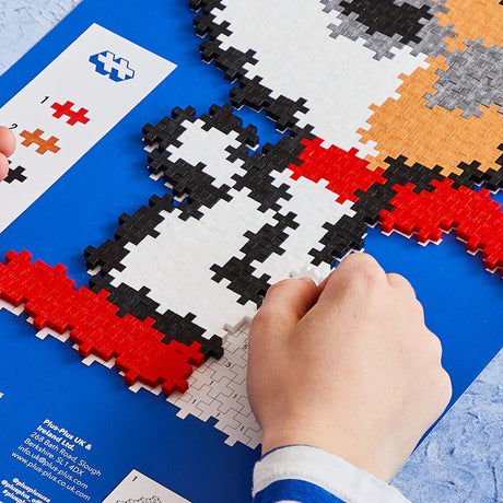Plus-Plus Peanuts Puzzle By Number Tubes Flying Ace