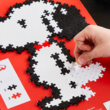 Plus-Plus Peanuts Puzzle By Number Tubes Snoopy