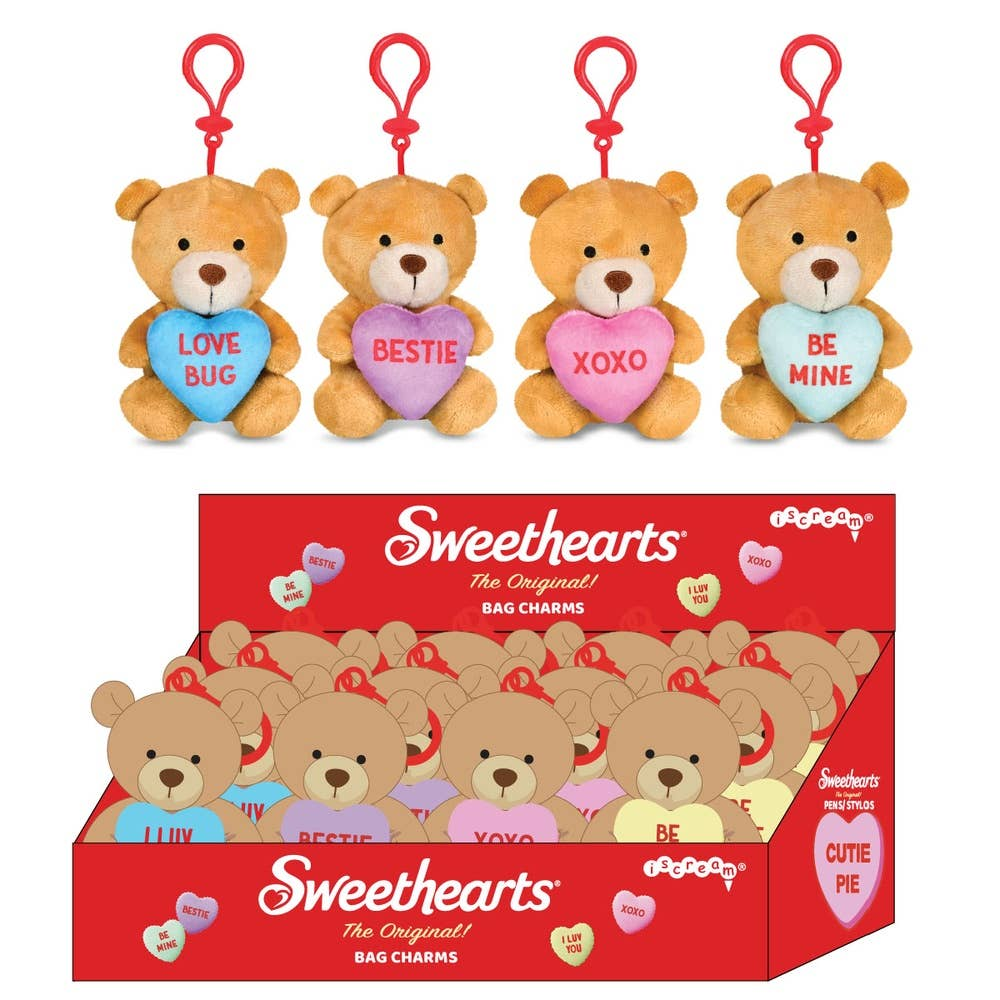 Sweethearts Bear Bag Charms