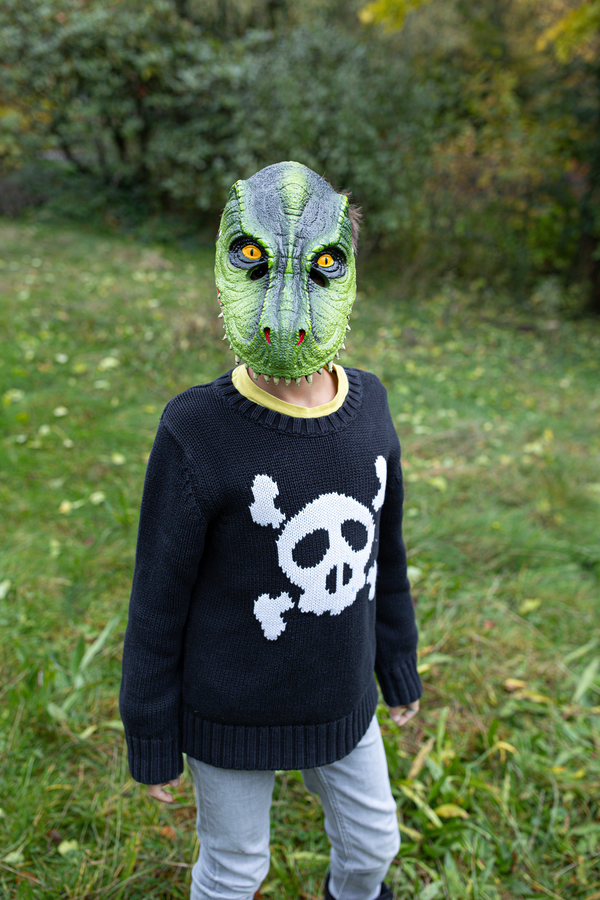 T-Rex Dino Mask Green