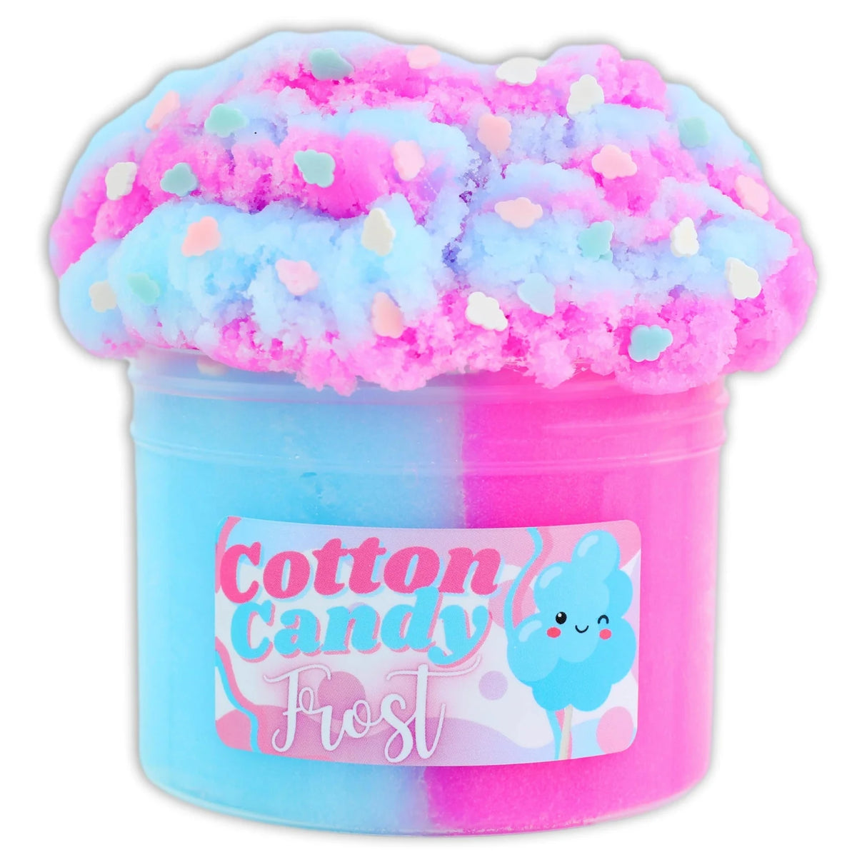 Cotton Candy Frost Dope Slimes