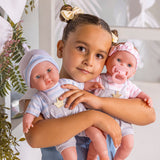 Berenguer Boutique Baby Doll Twins Gift Set - 15 in