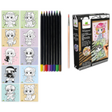 Artissimo -S Manga Workshop Watercolor Pencils Chibi - 10y+