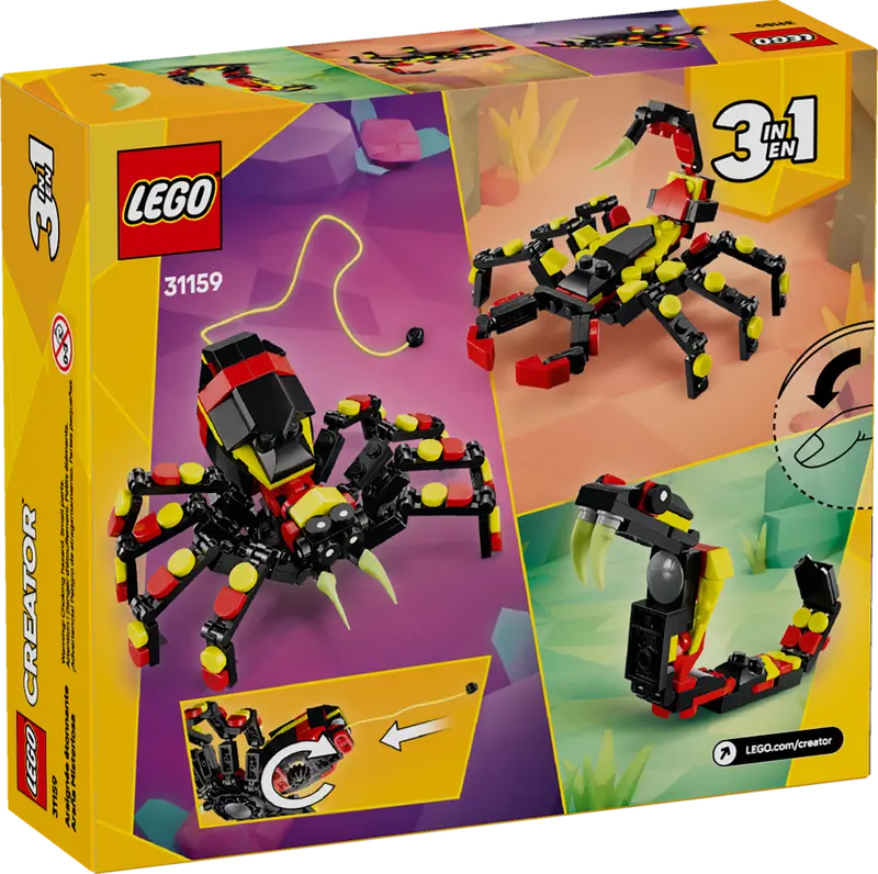 LEGO Creator 31159 Wild Animal: Surprising Spider