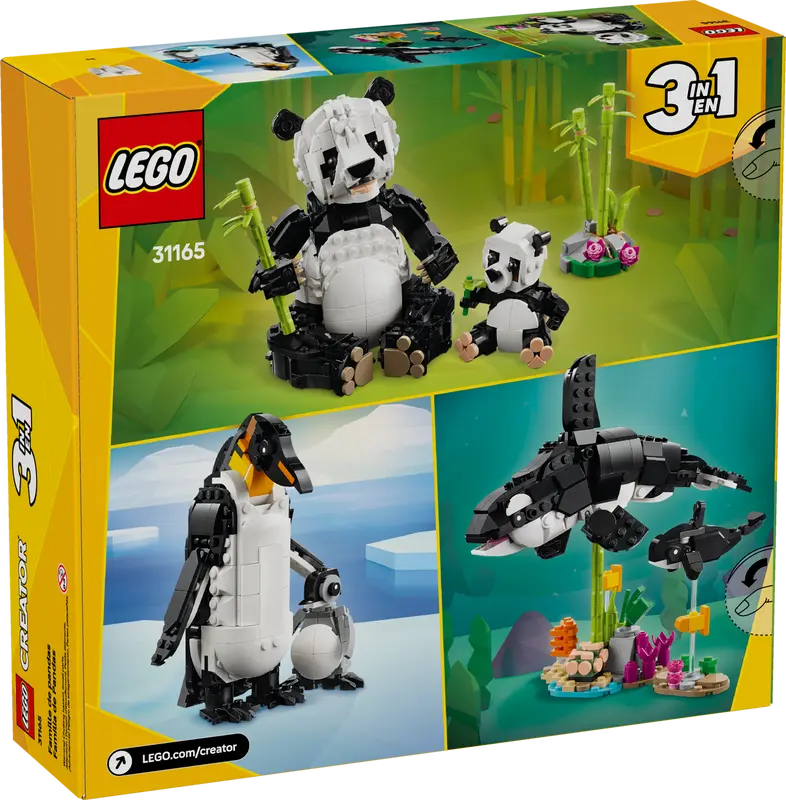 LEGO Creator 31165 Wild Animals: Panda Family